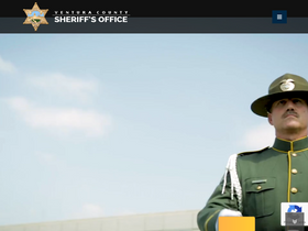 'venturasheriff.org' screenshot