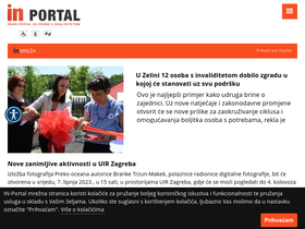 'in-portal.hr' screenshot