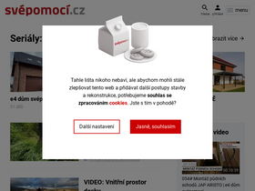 'svepomoci.cz' screenshot