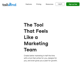 'tailwindapp.com' screenshot