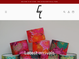 laampshades.com homepage screenshot