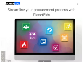 'planetbids.com' screenshot