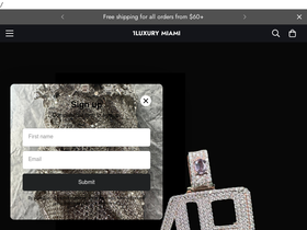 1Luxury Miami website screenshot
