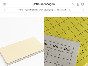 sofiebernhagen.com homepage screenshot