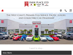 'parkplaceltd.com' screenshot