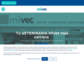 'mivet.com' screenshot