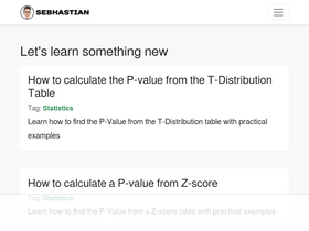 'sebhastian.com' screenshot