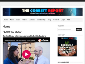 'corbettreport.com' screenshot