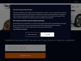 'regit.cars' screenshot