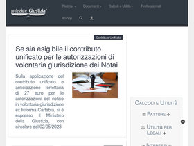 'professionegiustizia.it' screenshot