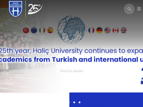 'halic.edu.tr' screenshot