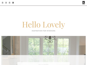 'hellolovelystudio.com' screenshot