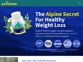 'alpilean.com' screenshot