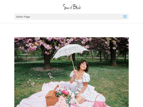 'seaofblush.com' screenshot