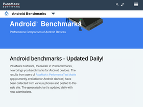 'androidbenchmark.net' screenshot