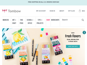 'tombowusa.com' screenshot