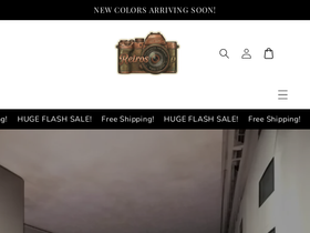 shopretrosnap.com homepage screenshot