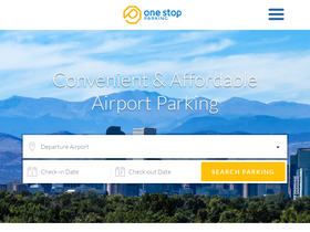'onestopparking.com' screenshot