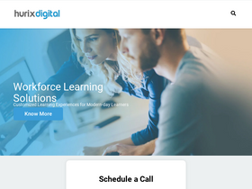 'hurix.com' screenshot