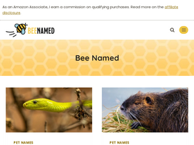 'beenamed.com' screenshot