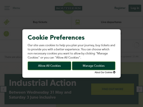 'southernrailway.com' screenshot