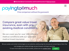 'payingtoomuch.com' screenshot