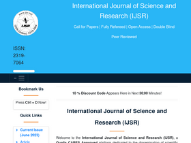 'ijsr.net' screenshot