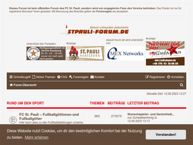 'stpauli-forum.de' screenshot