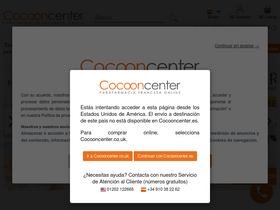 'cocooncenter.es' screenshot