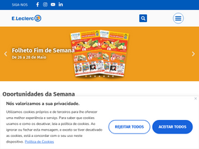 'e-leclerc.pt' screenshot