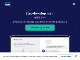 'bytelearn.com' screenshot