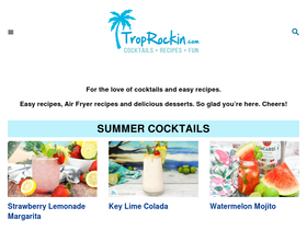 'troprockin.com' screenshot