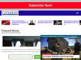 'rockdalenewtoncitizen.com' screenshot