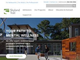 'skylandtrail.org' screenshot