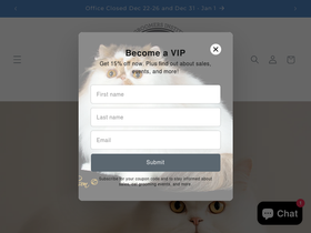 'nationalcatgroomers.com' screenshot