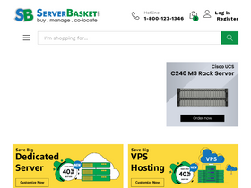 'serverbasket.com' screenshot