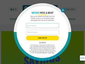 'cititrends.com' screenshot