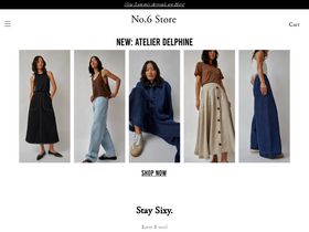 'no6store.com' screenshot