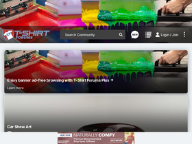 't-shirtforums.com' screenshot