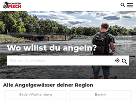 'monsterfisch.de' screenshot