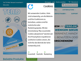 'terd.de' screenshot