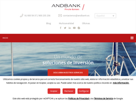 'andbank.es' screenshot