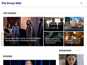 'theenvoyweb.com' screenshot