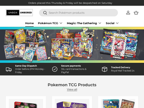 Unbox Unbored homepage screenshot