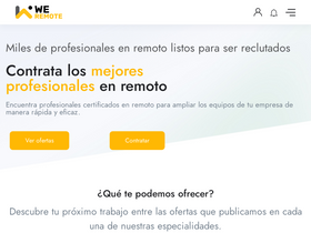 'weremote.net' screenshot