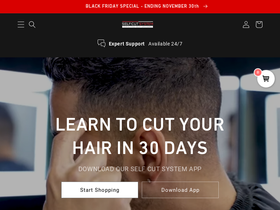 Self-Cut System homepage screenshot