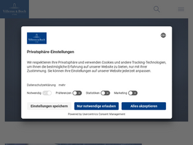 'villeroy-boch.de' screenshot