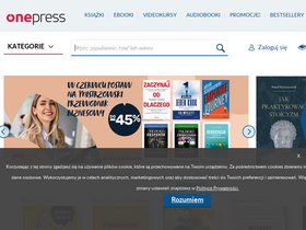 'onepress.pl' screenshot