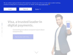 'visa.co.in' screenshot