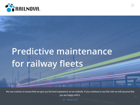 'railnova.eu' screenshot